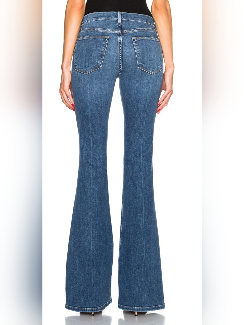 FRAME Le High Flare Jeans, Size 29 - Picture 5 of 10